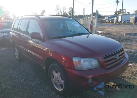 2004 Toyota Highlander Limited V6 из США, поврежденный, VIN JTEEP21A440059946